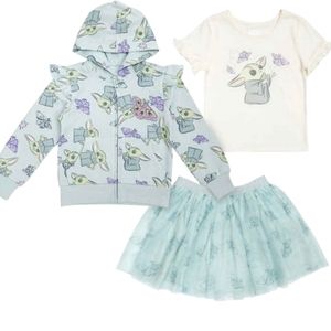 New Disney Star Wars Girl's 3-Piece